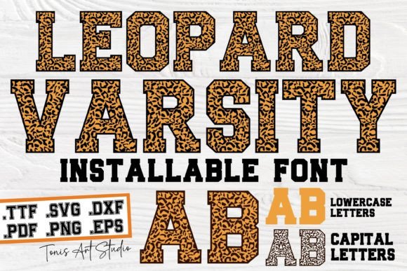 Ab Leopard Varsity: The Bold Display Font That Elevates Campaign Visuals