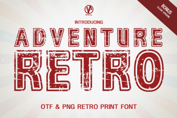 Adventure Retro: A Vintage-Inspired Display Font That Elevates Campaign Visuals