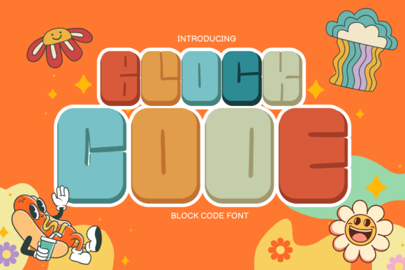 Block Code: A Playful Display Font for Modern Editorial Design