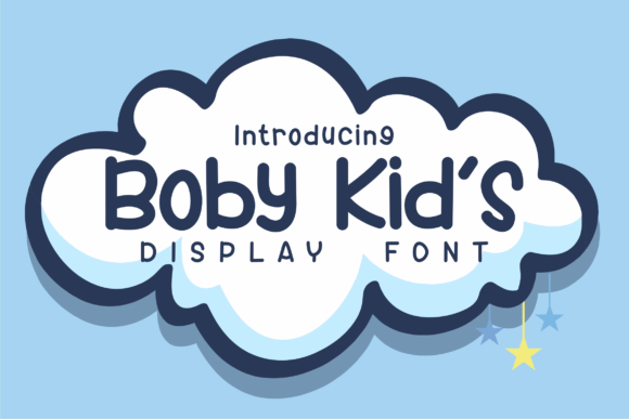Boby Kid’s: A Playful Display Font for Engaging Editorial Design