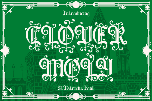 Clover Moly: A Whimsical St. Patrick’s Day Font for Crafters & Sellers