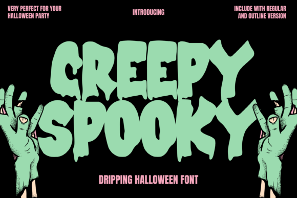 Creepy Spooky Font: Halloween Typography That Grabs Attention