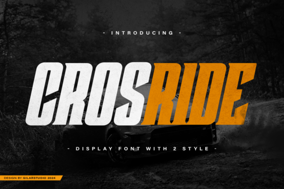Crosride: A Bold Display Font That Elevates Small Business Branding