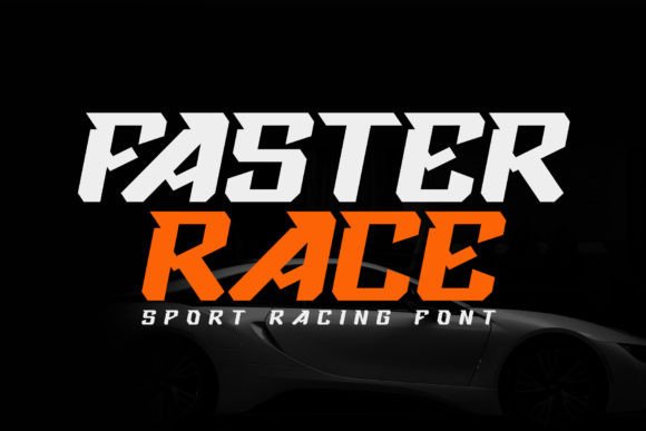 Faster Race Font: Boost Your Brand with Dynamic Typography