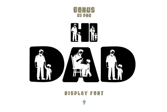 Hi Dad Font: Elevate Your Brand with a Unique Display Typeface