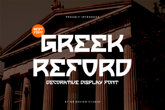 How Greek Reford Font Helped My Small Business Shine