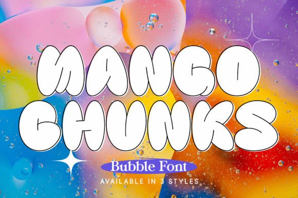 How Mango Chunks Font Brought Playful Boldness to a Café Branding Project