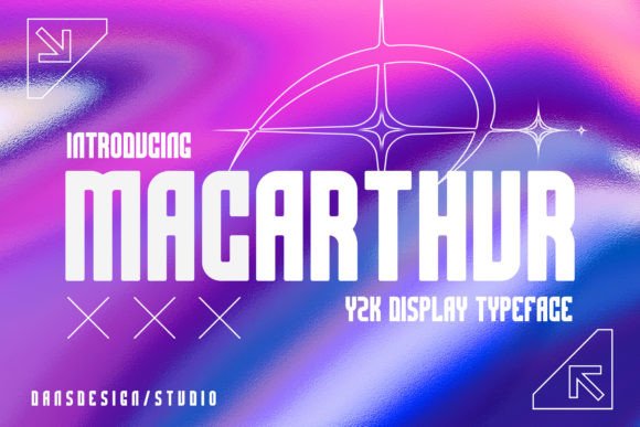 Macarthur: A Bold Display Font for Modern Editorial Design