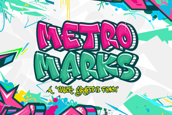 Metro Marks: A Bold Typeface for Urban-Inspired Editorial Design