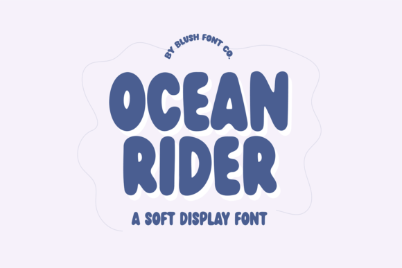 Ocean Rider: A Stylish Display Font for Modern Editorial Design