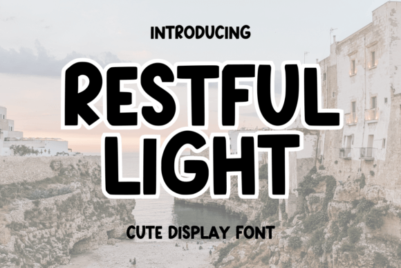 Restful Light: A Display Font for Warm, Inviting Editorial Design