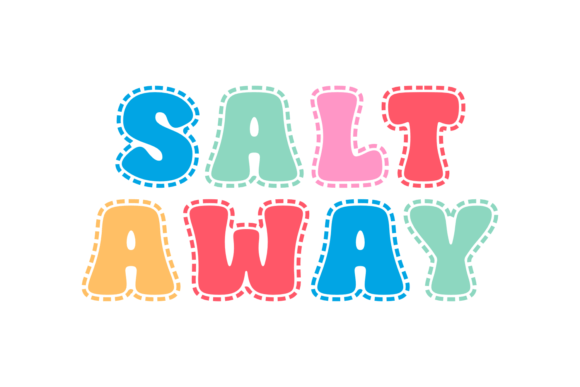 Salt Away: A Stylish Display Font for Modern Campaign Design