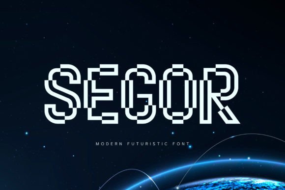 Segor: A Futuristic Font That Elevates Modern Web Design