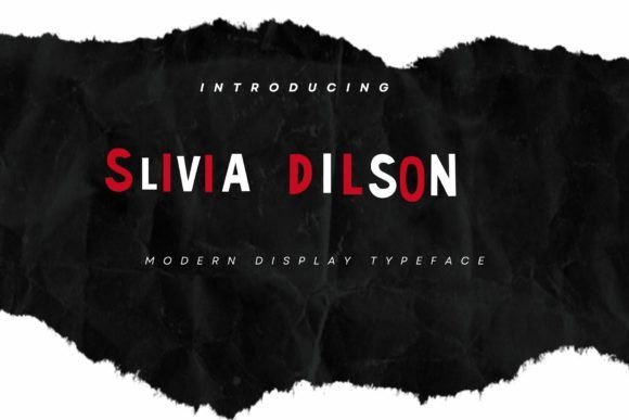 Slivia Dilson: A Vibrant Display Font That Elevates Small Business Branding