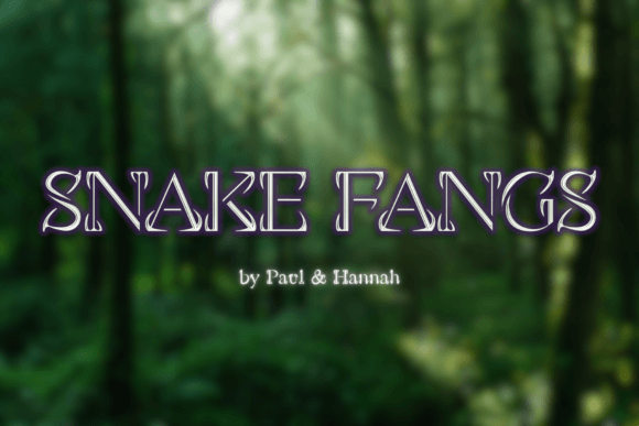 Snake Fangs Font: A Designer’s Real-World Test for Bold Branding