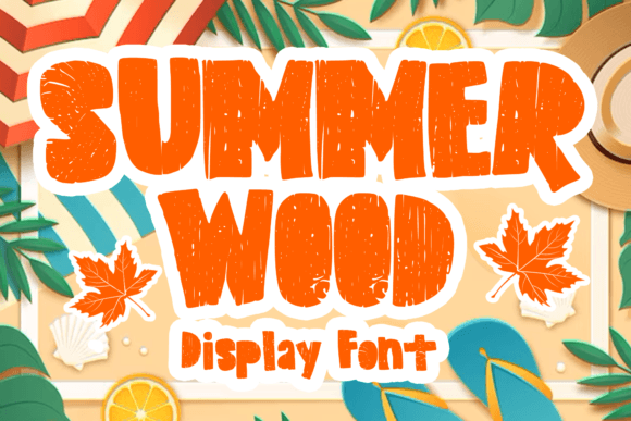 Summer Wood: A Display Font That Brings Warmth and Personality to Editorial Design