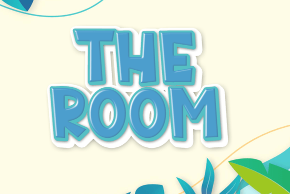 The Room: A Cheerful Display Font for Playful Branding Projects